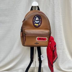 NWT Coach mini backpack limited F59356 Mickey